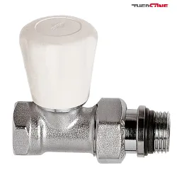 Robinet manuel corps droit laiton chromé gamme "C"