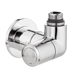 robinetterie droite luxe chromés pour sèche serviette