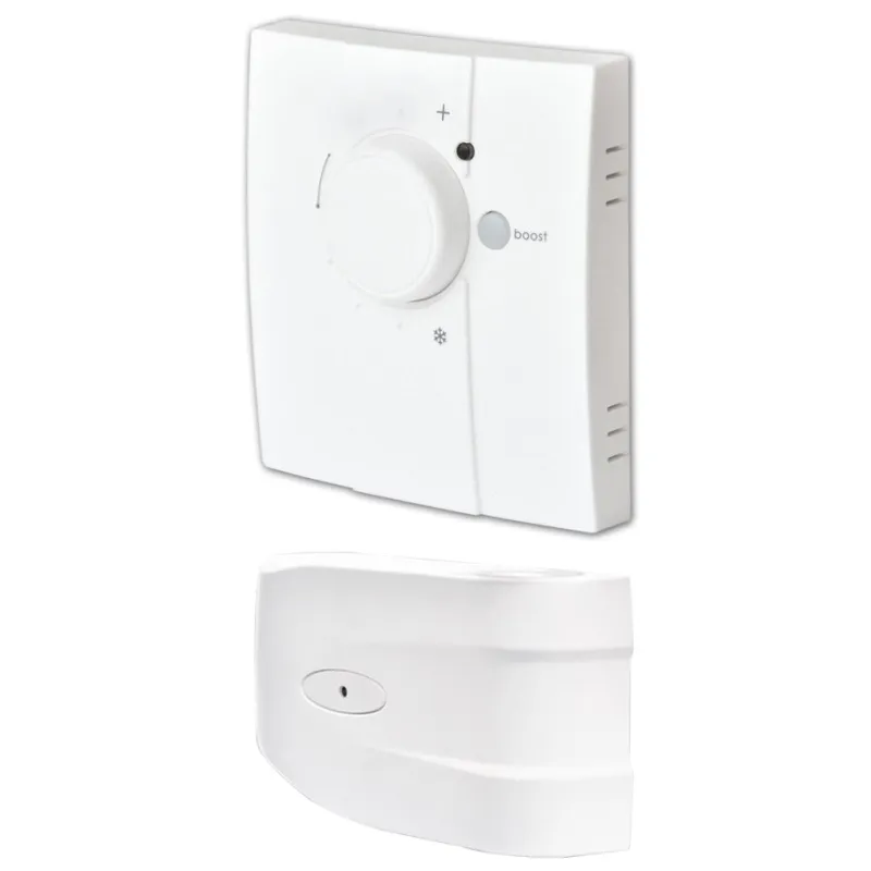 Kit mixte sèche-serviettes à liaison radio boîtier analogique