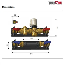 Dimension Module CIC pré équipé pour le comptage