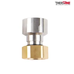 Raccord diélectrique laiton FF 3/4" avec écrou tournant