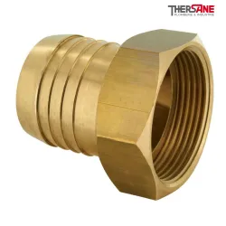 Raccord d'arrosage femelle cannelé