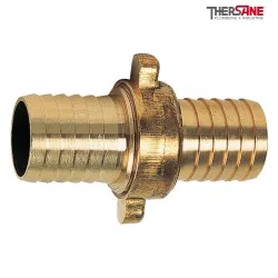 Raccord d'arrosage 3 pièces cannelé