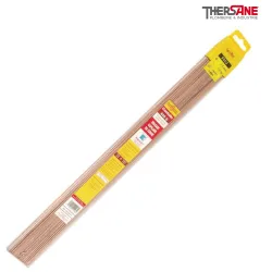 Baguette brasage cuivre 808 gaz 6% d'argent