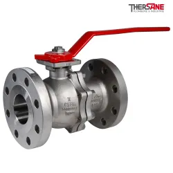 Robinet à tournant sphérique RBS 2 pièces à brides CLASS 300 PN50 ACIER INOX ASTM A351 CF8M