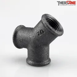 Y fonte malléable fileté Distributeur femelle