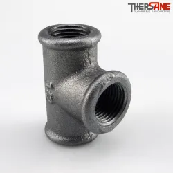 Raccord fonte malléable fileté Té égal femelle