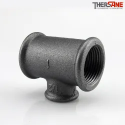Raccord fonte malléable fileté Té réduit femelle