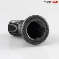 Coude 45° mâle femelle fonte malléable fileté