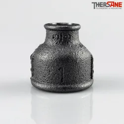 Raccord Manchon réduit fonte malléable fileté