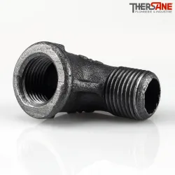 Coude fonte malléable fileté mâle femelle