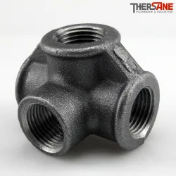 Raccord fonte malléable fileté Distributeur femelle à Té