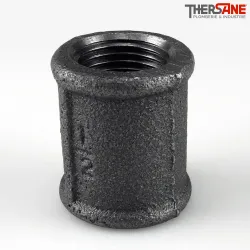Raccord fonte malléable fileté Manchon femelle filetage droite/droite
