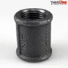 Raccord fonte malléable fileté Manchon femelle filetage droite/droite