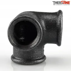 Raccord fonte malléable fileté Distributeur femelle à coude