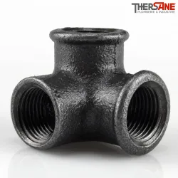 Distributeur à coude fonte malléable fileté