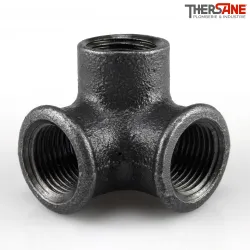  Distributeur à coude fonte malléable