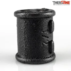 Manchon fonte malléable fileté femelle filetage droite/gauche