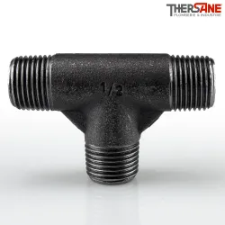 Raccord fonte malléable fileté Té mâle