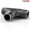 Raccord Té mâle fonte malléable fileté
