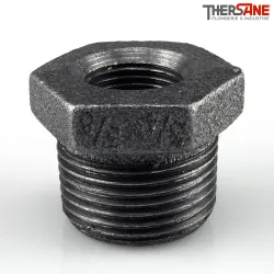 Manchon réduit fonte malléable fileté mâle et femelle