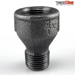 Manchon réduit fonte malléable fileté femelle mâle