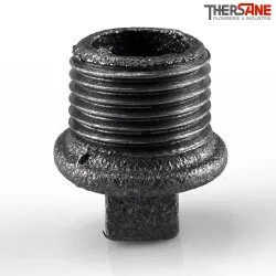 Bouchon avec bourrelet fonte malléable