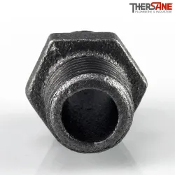 Raccord Mamelon fonte malléable mâle filetage droite/droite