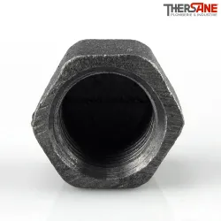 Bouchon hexagonale fonte malléable fileté