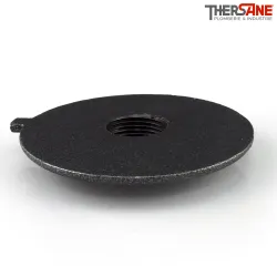 Raccord Bride rondes fonte malléable fileté sans trou