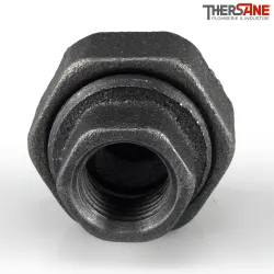 Manchon union femelle à joint conique fonte malléable fileté