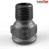 Raccord fonte malléable fileté Manchon égal femelle et mâle