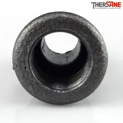 Manchon égal fonte malléable fileté