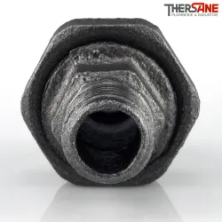 Raccord fonte malléable fileté Manchon union mâle à joint conique