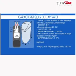 Adoucisseur Compact'eau caractéristiques