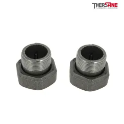 Raccord union à visser pour circulateur 1"1/2 acier mâle