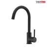 Mitigeur noir intégral cuisine THEWA KOM1N