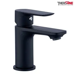Mitigeur lavabo Noir THEWA JEZ15N