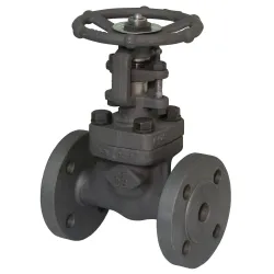 Vanne à opercule acier A105N forgé à brides class 150 PN20 RF trim 5 chapeau boulonné passage intégral