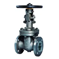 Vanne à opercule acier à brides class 300 PN50 chapeau boulonné