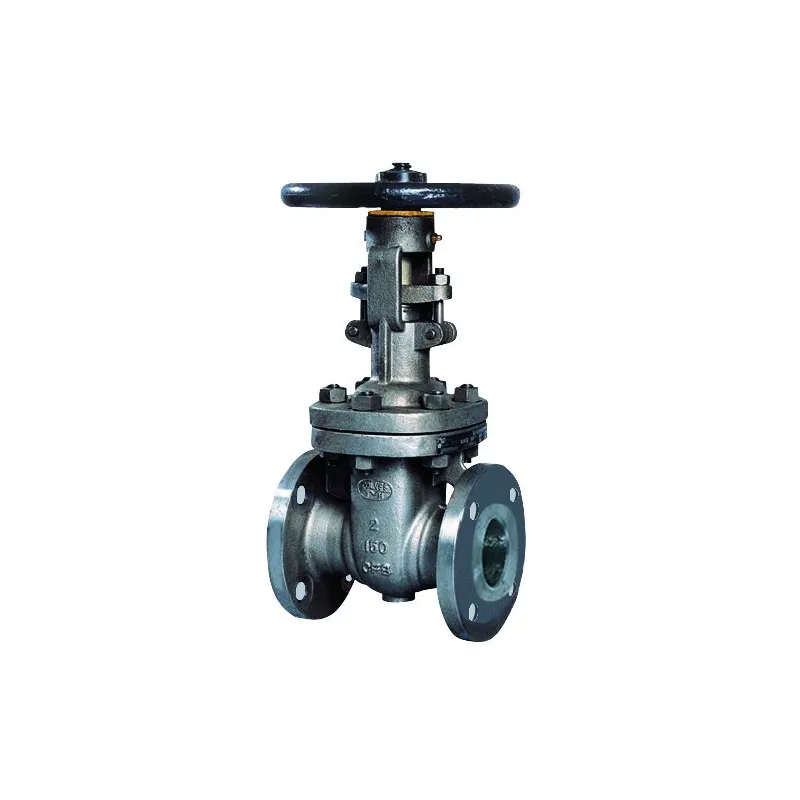 Vanne à opercule acier à brides class 300 PN50 chapeau boulonné