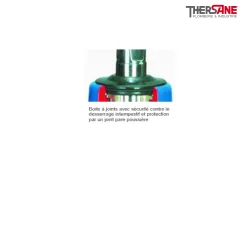 caractéristique  Vanne à opercule caoutchouc NF PN10-16 F4 FSH - FAH