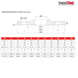 dimension pn16  Vanne à opercule caoutchouc NF PN10-16 F5 FSH-FAH