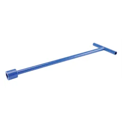 Clé de fontainier pour carré d'ordonnance longueur 1 mètre