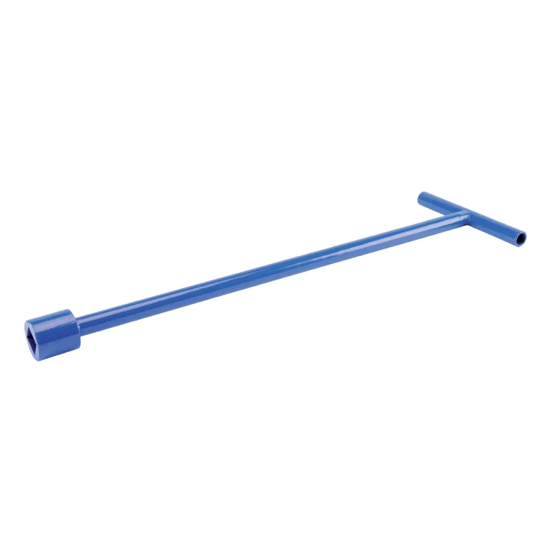 Clé de fontainier pour carré d'ordonnance longueur 1 mètre