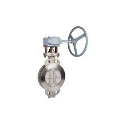 vanne à papillon double excentration inox CLASS 150 PN20