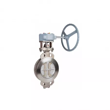 vanne à papillon double excentration inox CLASS 150 PN20