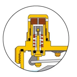 Bouchon hygroscopique seul pour purge automatique