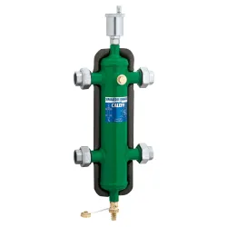 Bouteille de découplage hydraulique avec raccords union