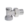 Coude de réglage laiton nickelé gamme "A" sans joint sur la douille
